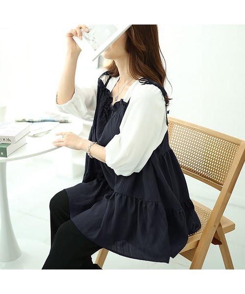 フェイクレイヤードティアードキャミチュニック（チュニック）｜GOLDJAPAN（ゴールドジャパン）