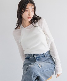 LOWRYS FARM | ベロアチュール２ＰＬＳ 138866(Tシャツ/カットソー)