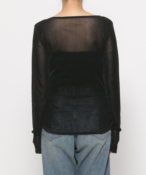 LOWRYS FARM（ローリーズファーム）の「ベロアチュール２ＰＬＳ 138866（Tシャツ/カットソー・レディース・アイボリー/ピンク/ブラック・FREE）」の22枚目の写真