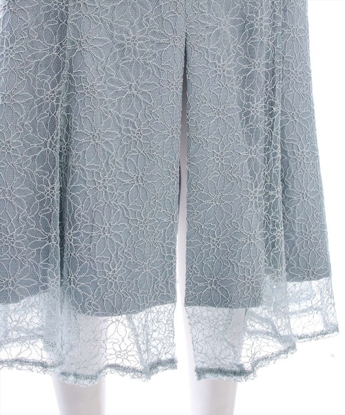 clear（クリア）の「【低身長用サイズ有】花柄レースマーメイドスカート [エレガンスコーデ スタイルアップ 骨格ウェーブ]≪再入荷≫（スカート・レディース・ブルーグレー/ブラック/ピンクベージュ・F/XS）」の13枚目の写真