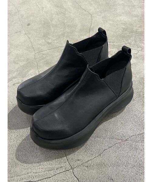 VEQUM（VEQUM）の「【VEQUM】SIDE GORE ANKLE BOOTS（ブーツ・レディース・ブラック・37/36/35）」の3枚目の写真