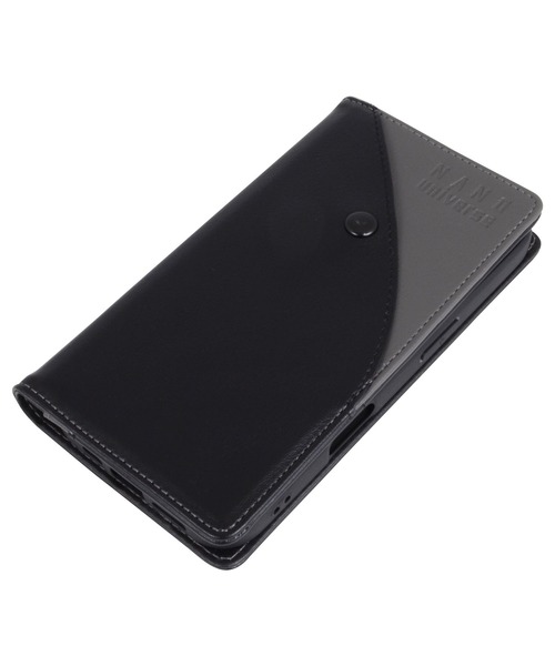 NANO universe（ナノユニバース）の「iPhone16 iPhone16Pro ナノユニバース [バイカラー手帳]（スマホケース/カバー・レディース・ブラック/グレー/ベージュ/ブラウン・iPhone 16/iPhone 16 Pro）」の11枚目の写真