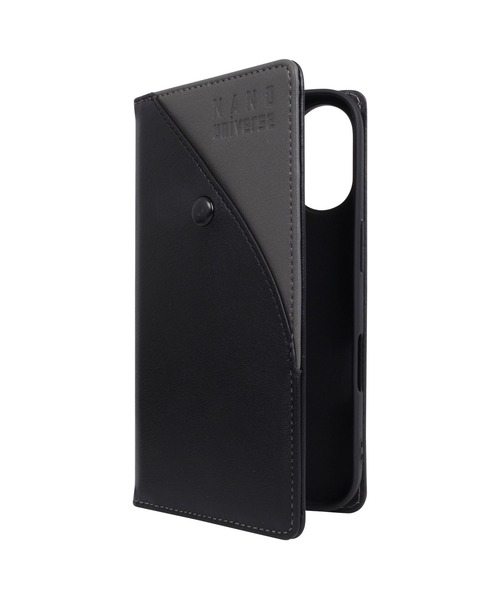 NANO universe（ナノユニバース）の「iPhone16 iPhone16Pro ナノユニバース [バイカラー手帳]（スマホケース/カバー・レディース・ブラック/グレー/ベージュ/ブラウン・iPhone 16/iPhone 16 Pro）」の14枚目の写真