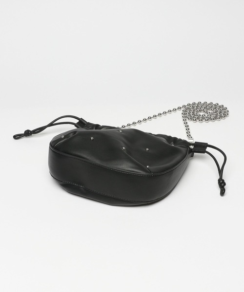 新品未使用Girlish⭐︎ピンタックショルダートップス niko and（ニコアンド）の「オリジナルスタッズチェーンショルダー