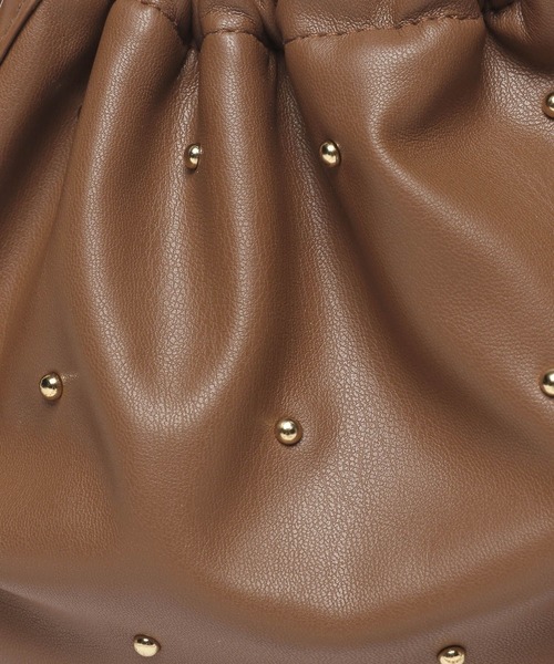 niko and...（ニコアンド）の「オリジナルスタッズチェーンショルダーバッグ（ショルダーバッグ・レディース・ブラック/ブラウン/ボルドー・0）」の16枚目の写真