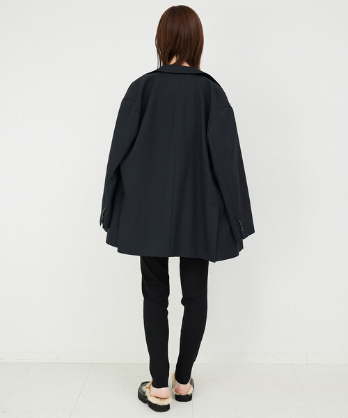 SLOBE IENA（スローブイエナ）の「ウォッシャブルニットレギンス（レギンス/スパッツ・レディース・チャコールグレー/ブラック・FREE）」の6枚目の写真