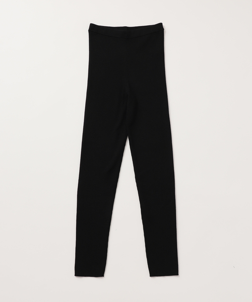 SLOBE IENA（スローブイエナ）の「ウォッシャブルニットレギンス（レギンス/スパッツ・レディース・チャコールグレー/ブラック・FREE）」の16枚目の写真