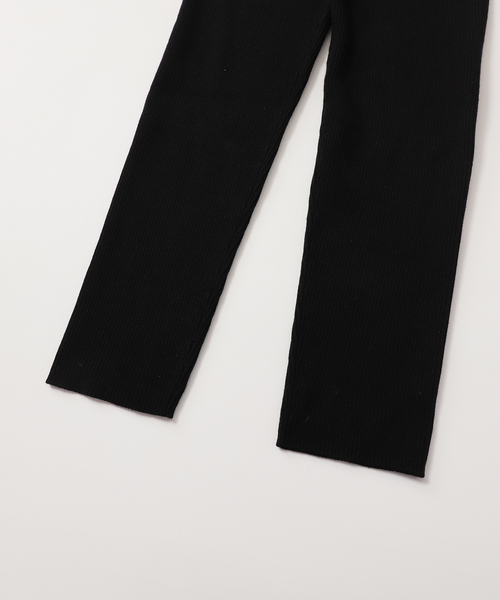 SLOBE IENA（スローブイエナ）の「ウォッシャブルニットレギンス（レギンス/スパッツ・レディース・チャコールグレー/ブラック・FREE）」の18枚目の写真