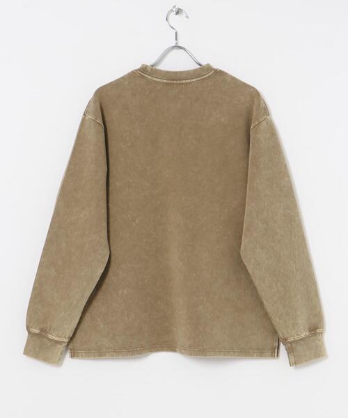 ITEMS URBANRESEARCH（アイテムズ アーバンリサーチ）の「発熱機能 フェードダンボールTops（スウェット・メンズ・ベージュ/ネイビー/ブラック・MEDIUM/LARGE）」の12枚目の写真