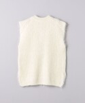 ATON（エイトン）の「＜ATON＞ヘアリー ニット ベスト（ベスト）」 - WEAR
