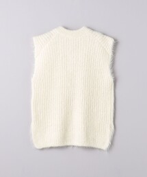ATON（エイトン）の「＜ATON＞ヘアリー ニット ベスト（ベスト）」 - WEAR