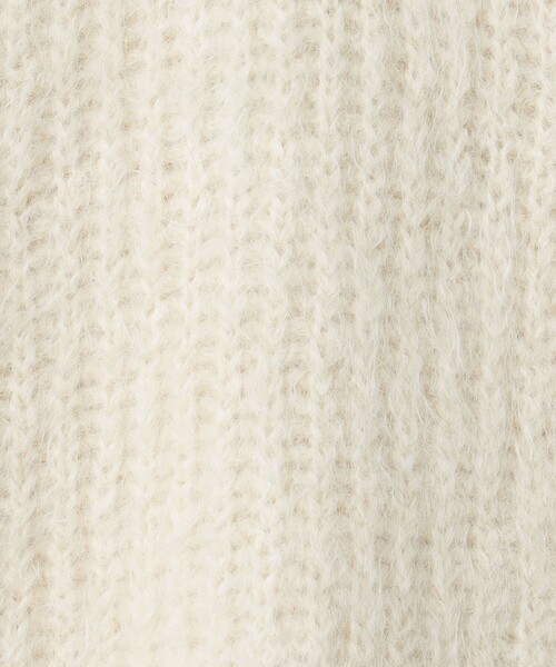 ATON（エイトン）の「＜ATON＞ヘアリー ニット ベスト（ベスト）」 - WEAR