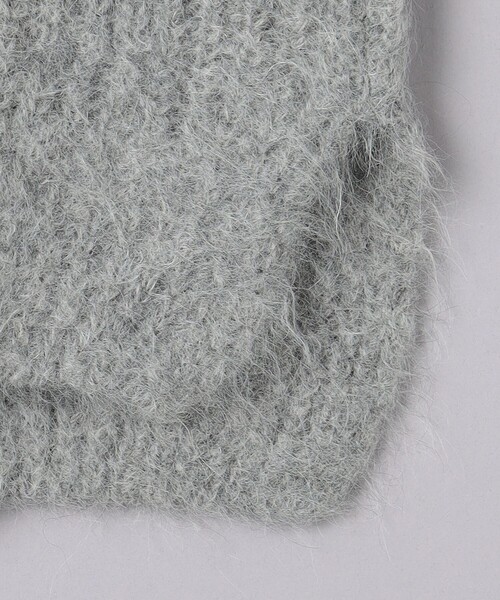 ATON（エイトン）の「＜ATON＞ヘアリー ニット ベスト（ベスト）」 - WEAR