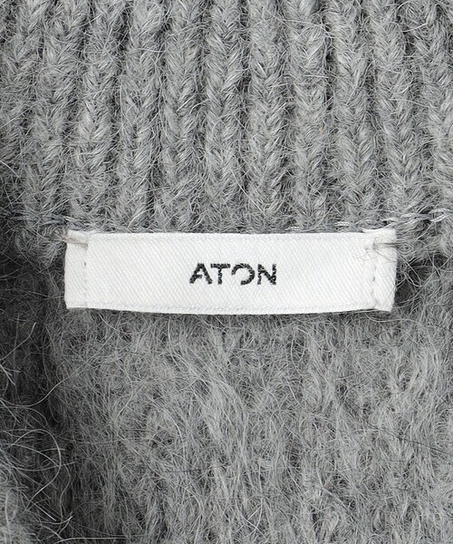 ATON（エイトン）の「＜ATON＞ヘアリー ニット ベスト（ベスト