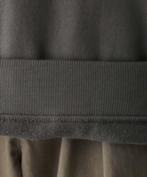 RAGEBLUE（レイジブルー）の「カレッジロゴプリント/ヘビーウェイトプルオーバースウェット（スウェット・メンズ・ライトグレー/ダークグリーン/ダークグレー・MEDIUM/LARGE）」の7枚目の写真