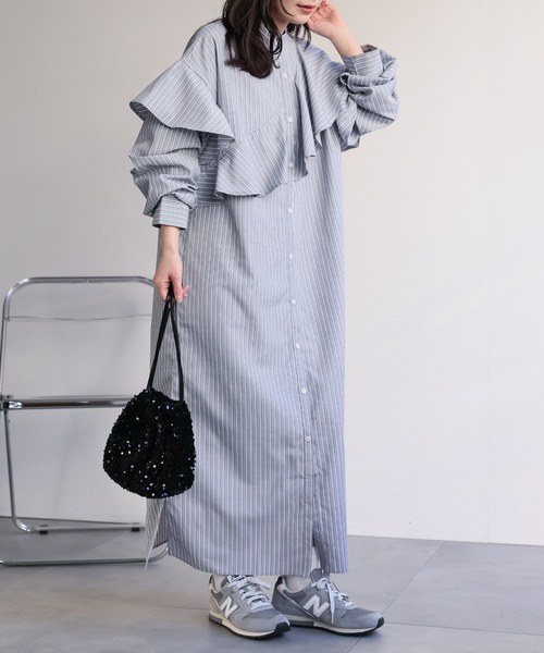 model：156cm 着用サイズ：FREE