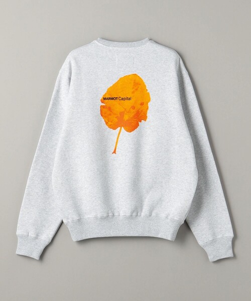 MARMOT CAPITAL（マーモットキャピタル）の「＜MARMOT CAPITAL＞ リーフ スウェット（スウェット・メンズ・ブラック/グレー・L/M）」の5枚目の写真