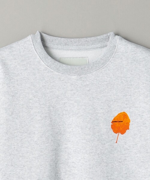 MARMOT CAPITAL（マーモットキャピタル）の「＜MARMOT CAPITAL＞ リーフ スウェット（スウェット・メンズ・ブラック/グレー・L/M）」の6枚目の写真