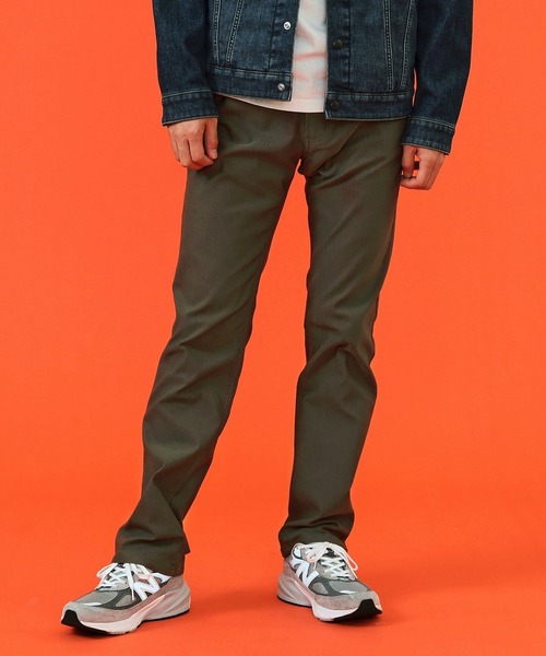 EDWIN(エドウィン)の「EDWIN エドウィン WILD FIRE インターナショナルベーシック 403 ストレート チノパンツ トラウザー 暖パンツ 裏起毛(デニムパンツ・メンズ・チャコールグレー/ライトブラウン/ベージュ/ブラック/オリーブ・X-SMALL/SMALL/MEDIUM/LARGE/X-LARGE)」の5枚目の写真