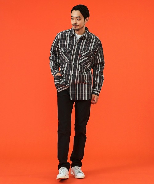 EDWIN(エドウィン)の「EDWIN エドウィン WILD FIRE インターナショナルベーシック 403 ストレート チノパンツ トラウザー 暖パンツ 裏起毛(デニムパンツ・メンズ・チャコールグレー/ライトブラウン/ベージュ/ブラック/オリーブ・X-SMALL/SMALL/MEDIUM/LARGE/X-LARGE)」の15枚目の写真