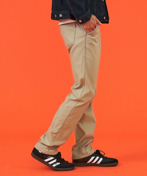 EDWIN(エドウィン)の「EDWIN エドウィン WILD FIRE インターナショナルベーシック 403 ストレート チノパンツ トラウザー 暖パンツ 裏起毛(デニムパンツ・メンズ・チャコールグレー/ライトブラウン/ベージュ/ブラック/オリーブ・X-SMALL/SMALL/MEDIUM/LARGE/X-LARGE)」の20枚目の写真