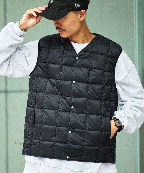 FREAK'S STORE TAION インナーダウン Lサイズ ブラック