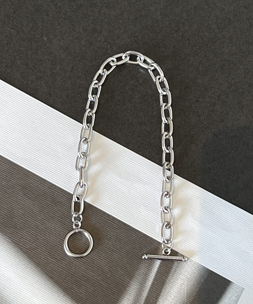 DiamondHearts(ダイヤモンドハーツ)の「シンプルマンテルチェーンブレスレット(ブレスレット・メンズ・シルバー・SMALL/MEDIUM/LARGE)」の11枚目の写真