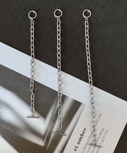 DiamondHearts(ダイヤモンドハーツ)の「シンプルマンテルチェーンブレスレット(ブレスレット・メンズ・シルバー・SMALL/MEDIUM/LARGE)」の13枚目の写真
