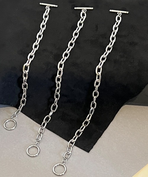 DiamondHearts(ダイヤモンドハーツ)の「シンプルマンテルチェーンブレスレット(ブレスレット・メンズ・シルバー・SMALL/MEDIUM/LARGE)」の14枚目の写真