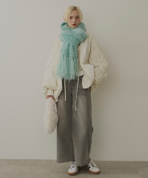 VIOLETTA(ヴィオレッタ)の「【select】ワンハンドルファーバッグ(ハンドバッグ・レディース・ボルドー/ライトグレー/オフホワイト/ライトブルー/ブラック・FREE)」の10枚目の写真