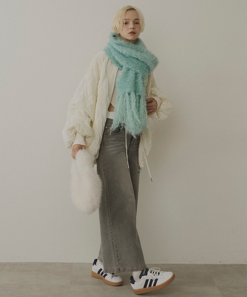 VIOLETTA(ヴィオレッタ)の「【select】ワンハンドルファーバッグ(ハンドバッグ・レディース・ボルドー/ライトグレー/オフホワイト/ライトブルー/ブラック・FREE)」の11枚目の写真