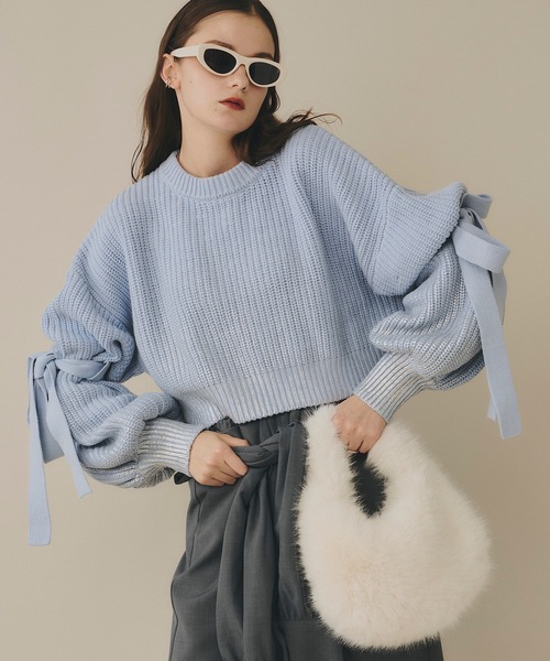 VIOLETTA(ヴィオレッタ)の「【select】ワンハンドルファーバッグ(ハンドバッグ・レディース・ボルドー/ライトグレー/オフホワイト/ライトブルー/ブラック・FREE)」の20枚目の写真