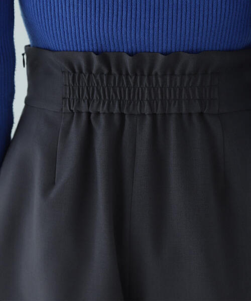 NATURAL BEAUTY BASIC（ナチュラルビューティーベーシック）の「◇【美人百花掲載】ラップディテールキュロット（その他パンツ・レディース・ブラウン/チャコールグレー・MEDIUM/SMALL）」の12枚目の写真