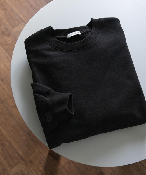 URBAN RESEARCH DOORS（アーバンリサーチドアーズ）の「『XLサイズ/WEB限定』裏起毛クルーネックスウェット（スウェット・メンズ・ブラック/アイボリー/グレー系その他/グリーン・MEDIUM/LARGE/X-LARGE）」の2枚目の写真