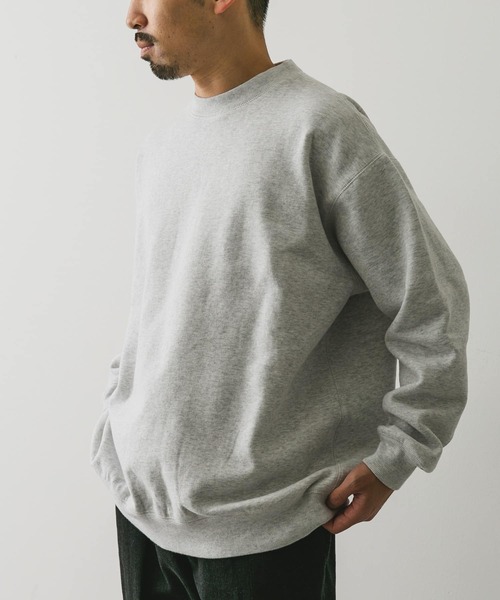 セール】『XLサイズ/WEB限定』裏起毛クルーネックスウェット