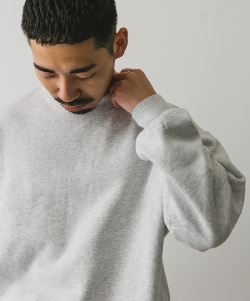 セール】『XLサイズ/WEB限定』裏起毛クルーネックスウェット