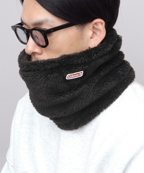 Coleman(コールマン)のたっぷりボリューム ファーフリース 裏ボア ネックウォーマー(ネックウォーマー/スヌード)