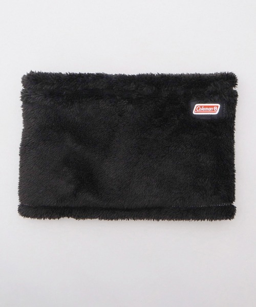 COLEMAN（コールマン）の「たっぷりボリューム ファーフリース 裏ボア ネックウォーマー（ネックウォーマー/スヌード・メンズ・ブラック/カーキ/アイボリー/ブラウン・FREE）」の5枚目の写真