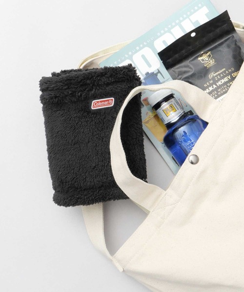 COLEMAN（コールマン）の「たっぷりボリューム ファーフリース 裏ボア ネックウォーマー（ネックウォーマー/スヌード・メンズ・ブラック/カーキ/アイボリー/ブラウン・FREE）」の21枚目の写真