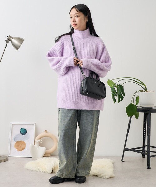 UNDERCOVER　ウール プリント ニット フリーサイズ　❗SALE中です❗ it001-120011-a.jpg