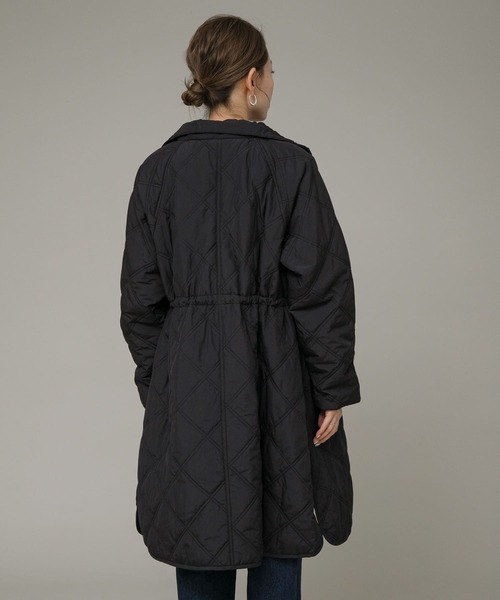 URBAN RESEARCH Sonny Label（アーバンリサーチサニーレーベル）の「キルティングスタンドコート（その他アウター・レディース・ブラック/ライトベージュ/ライトカーキ・FREE）」の14枚目の写真