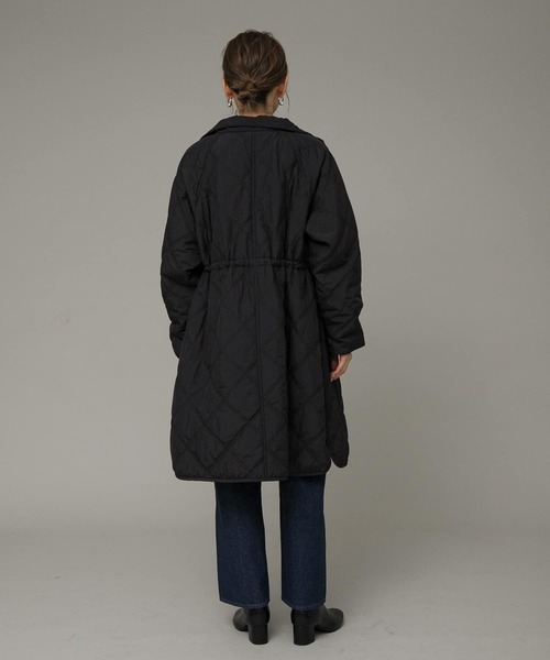 URBAN RESEARCH Sonny Label（アーバンリサーチサニーレーベル）の「キルティングスタンドコート（その他アウター・レディース・ブラック/ライトベージュ/ライトカーキ・FREE）」の17枚目の写真