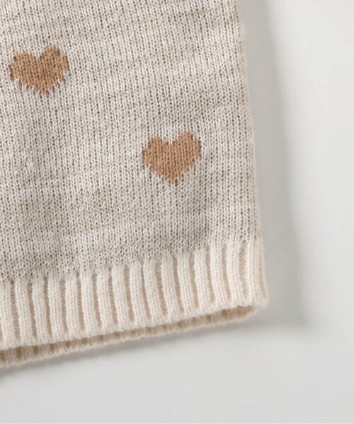 apres les cours（アプレレクール）の「アソート総柄・ロゴニット（ニット/セーター・キッズ・レッド/アイボリー/ラベンダー/キナリ・140/120/100/90）」の12枚目の写真