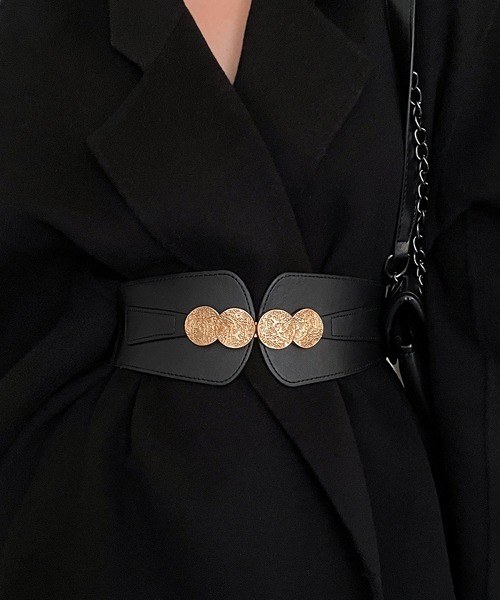 TONE SELECT GOODS（トーンセレクトグッズ）の「【resonance】ヴィンテージ風 コルセットベルト【マルチウェイ】（ベルト・レディース・ブラック系/ブラウン系・FREE）」の3枚目の写真