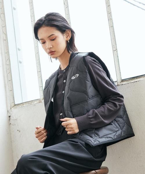NIKE/ ウィメンズ キルテッド ベスト カーキ NIKE公式】ナイキ スポーツウェア ウィメンズ キルテッド ベスト