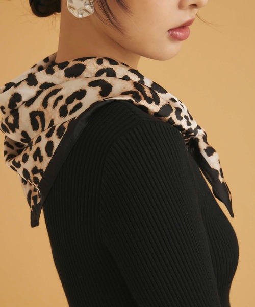Edit Sheen（エディットシーン）の「レオパードプリントスカーフ（ストール/ショール・レディース・レオパード/アニマル・FREE）」の19枚目の写真