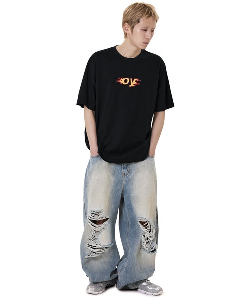 ★OY★IGNITE LOGO TEE - DARK GREY★正規品/韓国直送料込/人気 OY/オーワイ』IGNITE LOGO TEE/イグナイトロゴ半袖Tシャツ OY│A