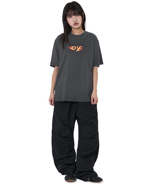 ★OY★IGNITE LOGO TEE - DARK GREY★正規品/韓国直送料込/人気 OY/オーワイ』IGNITE LOGO TEE/イグナイトロゴ半袖Tシャツ OY│A
