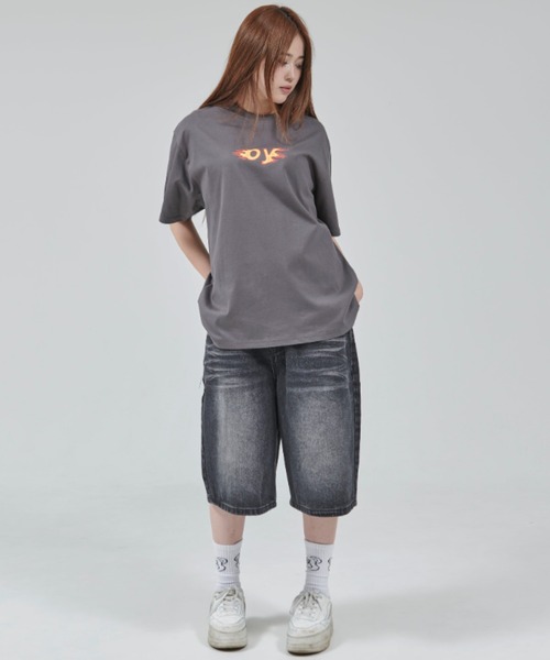 tシャツ 「OY/オーワイ」IGNITE LOGO TEE/イグナイトロゴ半袖Tシャツ レディース メンズ OY/オーワイ』IGNITE LOGO TEE/イグナイトロゴ半袖Tシャツ（T