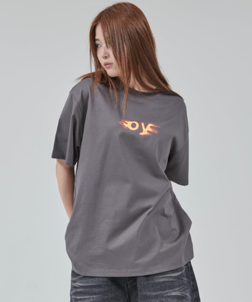 ★OY★IGNITE LOGO TEE - DARK GREY★正規品/韓国直送料込/人気 OY/オーワイ』IGNITE LOGO TEE/イグナイトロゴ半袖Tシャツ OY│A